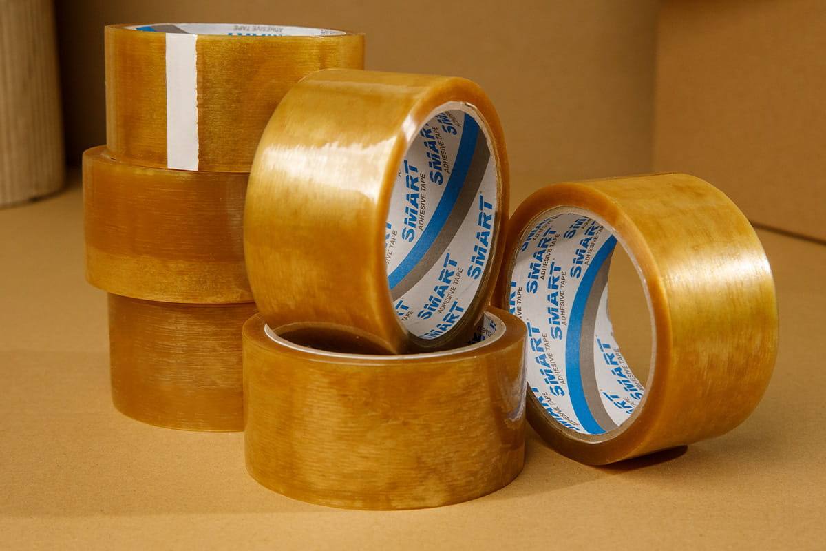 Taśma solvent transparentna 48x55 SMART - 6 szt.